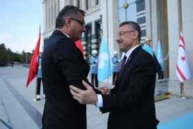 Erdoğan, KKTC Başbakanı Erhürman'ı Kabul Etti //ilave Resim