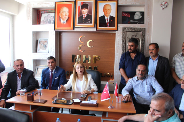 MHP Konya Milletvekili Kara'dan Yunak'a Ziyaret