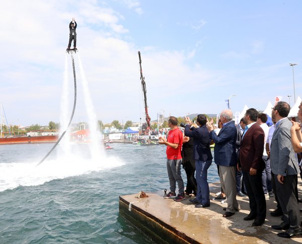 25 ülkeden binlerce sporcu su sporları festivalinde buluştu