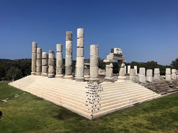 Apollon Tapınağı mitolojik farelerine kavuştu