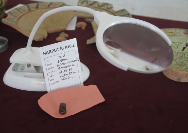Harput’ta 2 bin 700 yıllık mühür bulundu