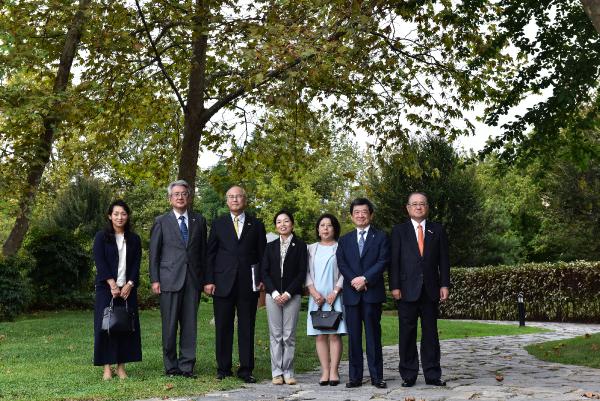 Japon Prenses, Baltalimanı’ndaki Japon Bahçesi’ni gezdi