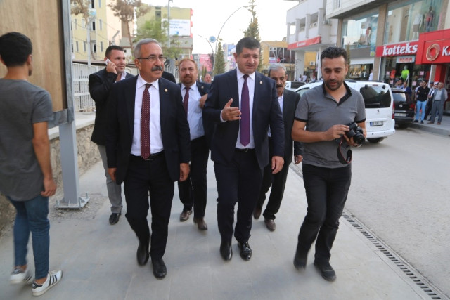 CHP Milletvekili Cavit Arı ve Baha Meşhur Silopi’de