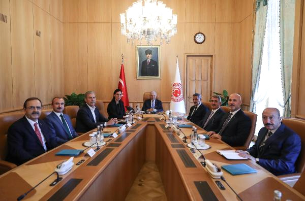 TBMM Başkanı Yıldırım, Samsun Heyetini Kabul Etti