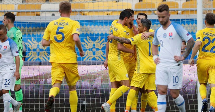 Ukrayna Slovakya ’yı Tek Golle Geçti!