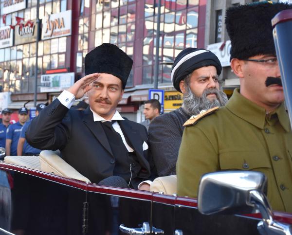 Atatürk'ün Sivas'a gelişinin 99. yılında tören düzenlendi