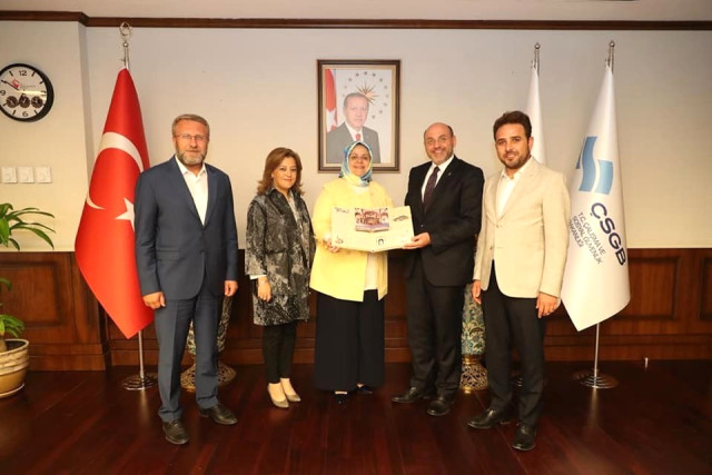 Başkan Çetinbaş ve Milletvekillerinden Bakanlar Gül, Pakdemirli ve Selçuk'a Ziyaret