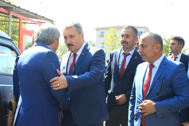 BBP Genel Başkanı Destici Osmaneli'de Açılışlara Katıldı