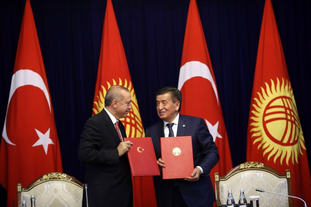 Cumhurbaşkanı Erdoğan: 'Biz 'Darbe' Yedik Benzer Darbeyi Kırgızistan Yesin İstemeyiz'