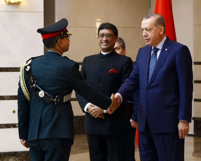Cumhurbaşkanı Erdoğan, Hindistan Büyükelçisini Kabul Etti