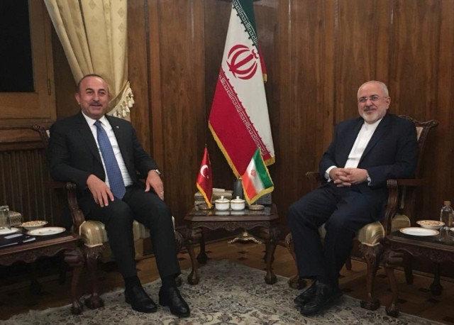 Dışişleri Bakanı Çavuşoğlu Tahran'da