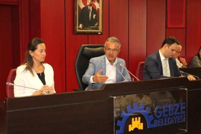 Gebze'de Eylül Ayı Meclis Toplantısında 12 Gündem Maddesi Görüşüldü
