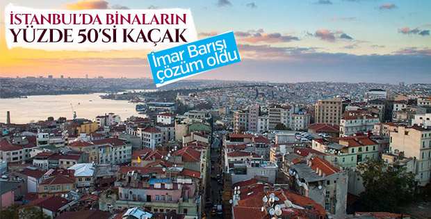 İstanbul'daki yapıların yarısı firari