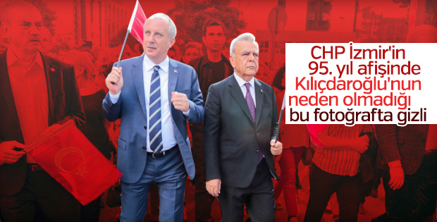 İzmir Büyükşehir Belediyesi Kılıçdaroğlu'nu görmedi