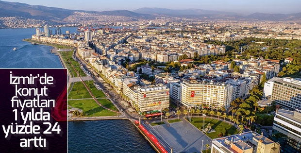 İzmir'de metro güzegahının geçtiği yerlerde fiyat arttı