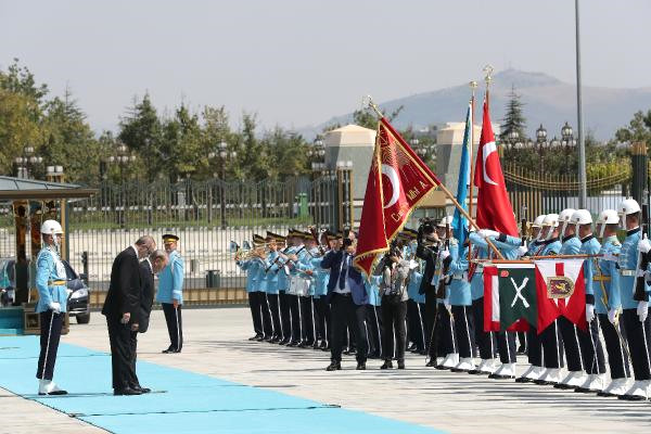 Kazakistan Cumhurbaşkanı Nursultan Nazarbayev Beştepe'de