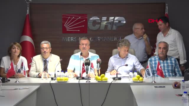 Mersin CHP'li Sarıbal Paranın Değerinin Düşmesi Denetimsiz Yönetimin Sonucu