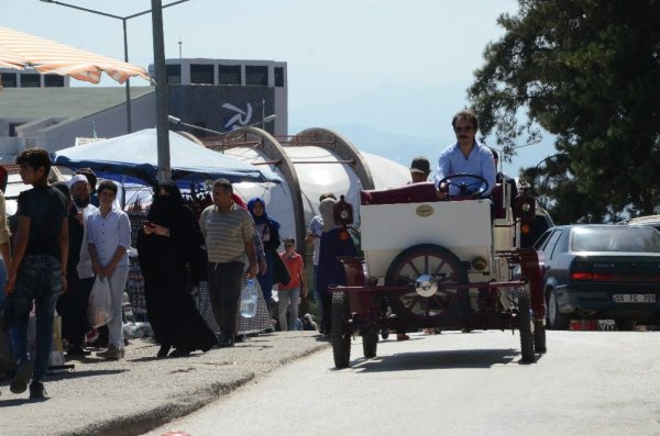 Ordu'da elektrikli faytonlar kullanılmaya başladı