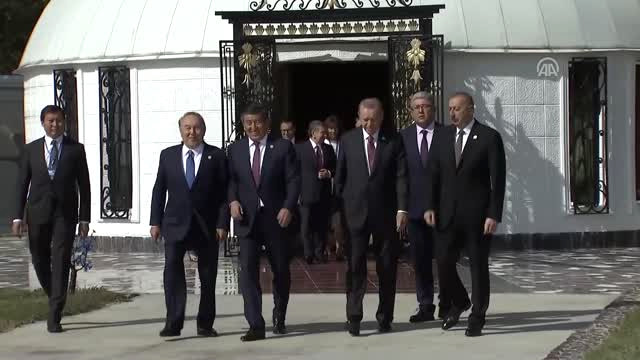 Türk Konseyi 6. Devlet Başkanları Zirvesi' - Aile Fotoğrafı - Çolpon