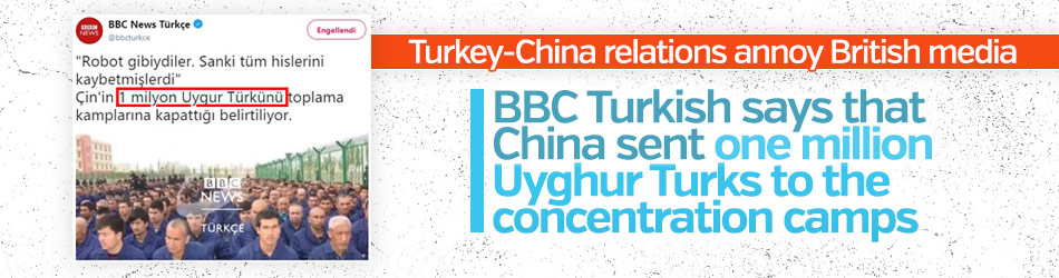 Turkey-China relations annoy British media