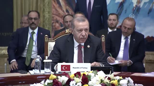 Türkiye Cumhurbaşkanı Erdoğan, 'Türk Konseyi 6. Devlet Başkanları Zirvesi'Nde Konuştu - Çolpon