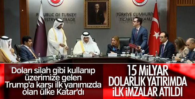 Türkiye ile Katar aralarında ticaret anlaşması imzalandı