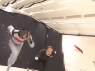 Usain Bolt, yerçekimsiz ortamda koştu