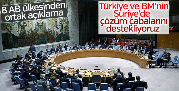 8 AB ülkesinden Türkiye’ye takviye geldi