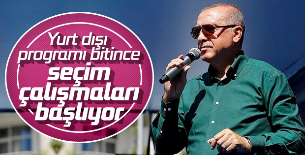 Başkan Erdoğan’ın lokal seçim hazırlığı