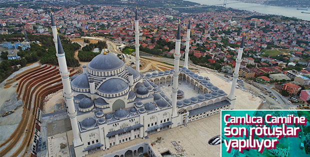 Çamlıca Camii'nde araştırmalar sürüyor