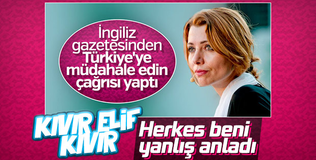 Elif Şafak sözlerinin arkasında duramadı