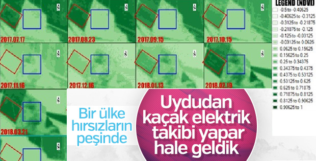 Firari elektrik kullananlar uydudan saptama edilecek