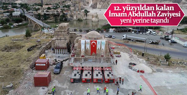 İmam Abdullah Zaviyesi taşındı