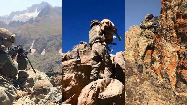 Irak sınırında üç haftada 16 terörist öldürüldü