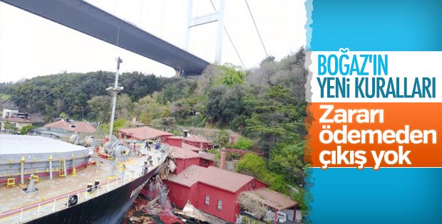 İstanbul Boğazı’nın yeni kuralları