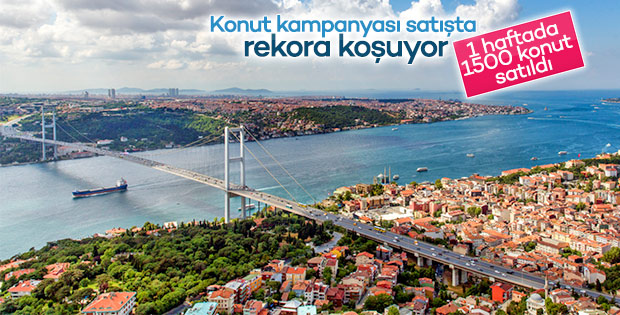 Konut kampanyasıyla bir haftada rekor satış