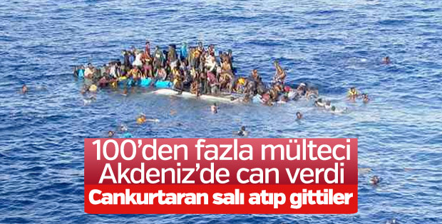 Libya açıklarında 100’den fazla göçmen öldü