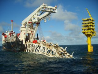 Nort Stream 2 ’nin Finlandiya ayağına boru döşeniyor