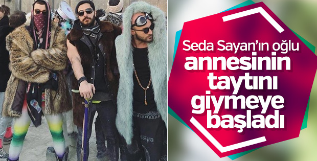 Oğulcan Engin tayt giydi