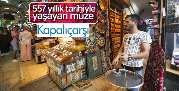 Önemli ticaret merkezi: Kapalıçarşı