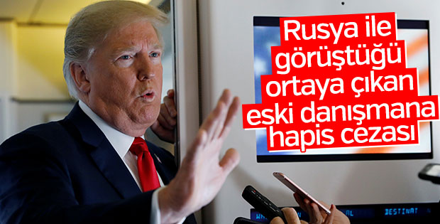 Trump'ın eski danışmanına hapis cezası