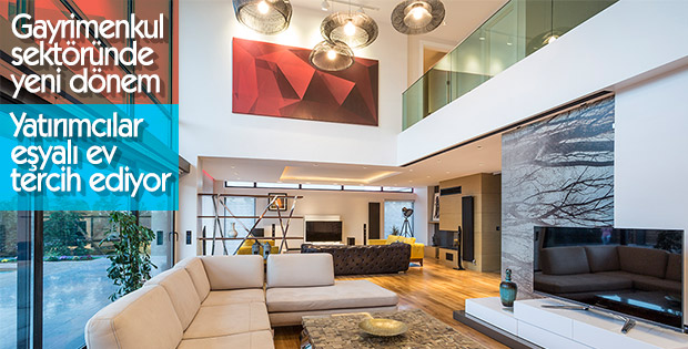 Türkiye’de eşyalı ev talebi artıyor
