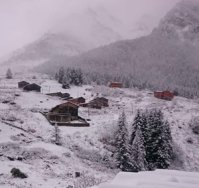 Rize’de Yaylalar Beyaza Büründü