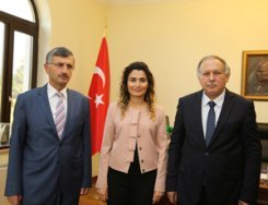 Rize ve Artvin Valileri Batum Başkonsolosu Koçak'ı Ziyaret Etti