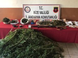 Rize'de Uyuşturucu Operasyonu