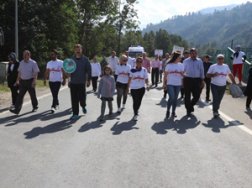 Rize Sağlık İçin Yürüdü