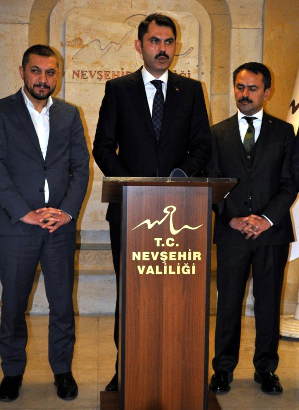 Bakan Kurum: Turistik Alanlardaki Ticari Yapılar, Nevşehir'e Yakışmıyor (2)