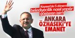 AK Parti'nin Ankara adayı Mehmet Özhaseki