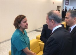 Milli Savunma Bakanı Hulusi Akar, Zarar Görmüş Askerin Durumu Hakkında Data Aldı