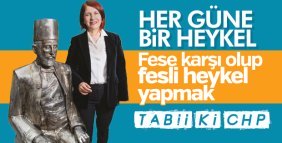 Atatürk ’ün birincil öğretmeni Şemsi Efendi ’nin heykeli açıldı